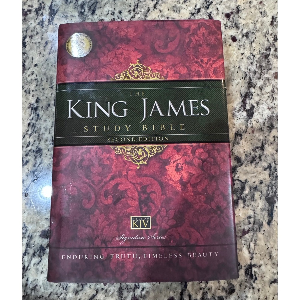 Thomas Nelson King James Study Bible Second Edition Hardcover Signature Series